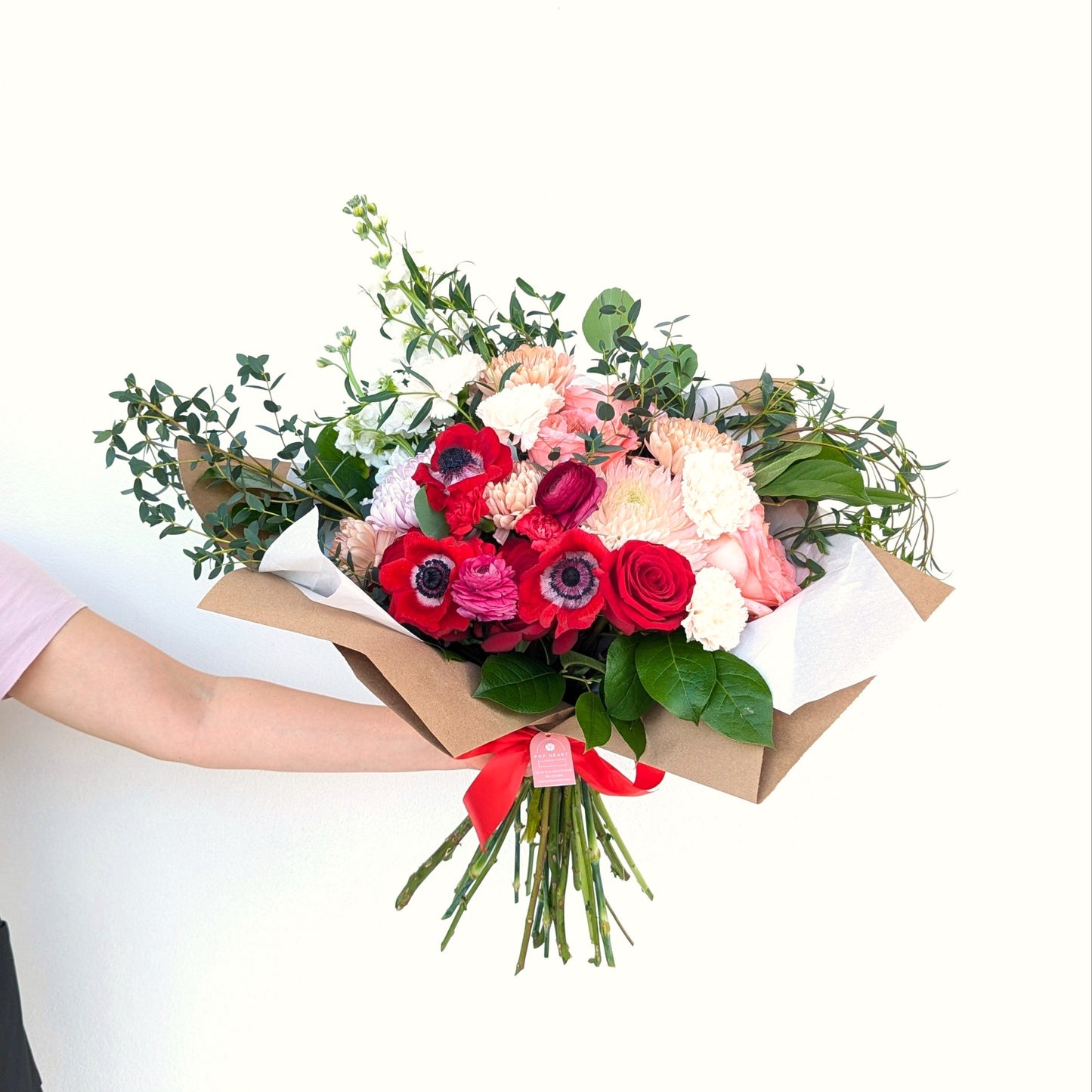 DOUBLE - RED GARDEN OF  BLOOMS
